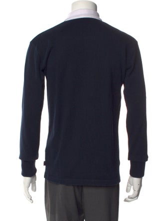 Rowing Blazers Graphic Print Crew Neck Polo Sweater