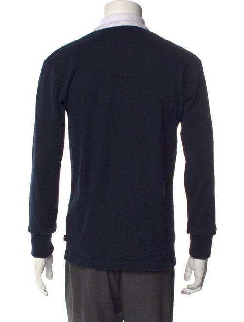 Rowing Blazers Graphic Print Crew Neck Polo Sweater