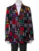 Rowing Blazers Silk Printed Peacoat
