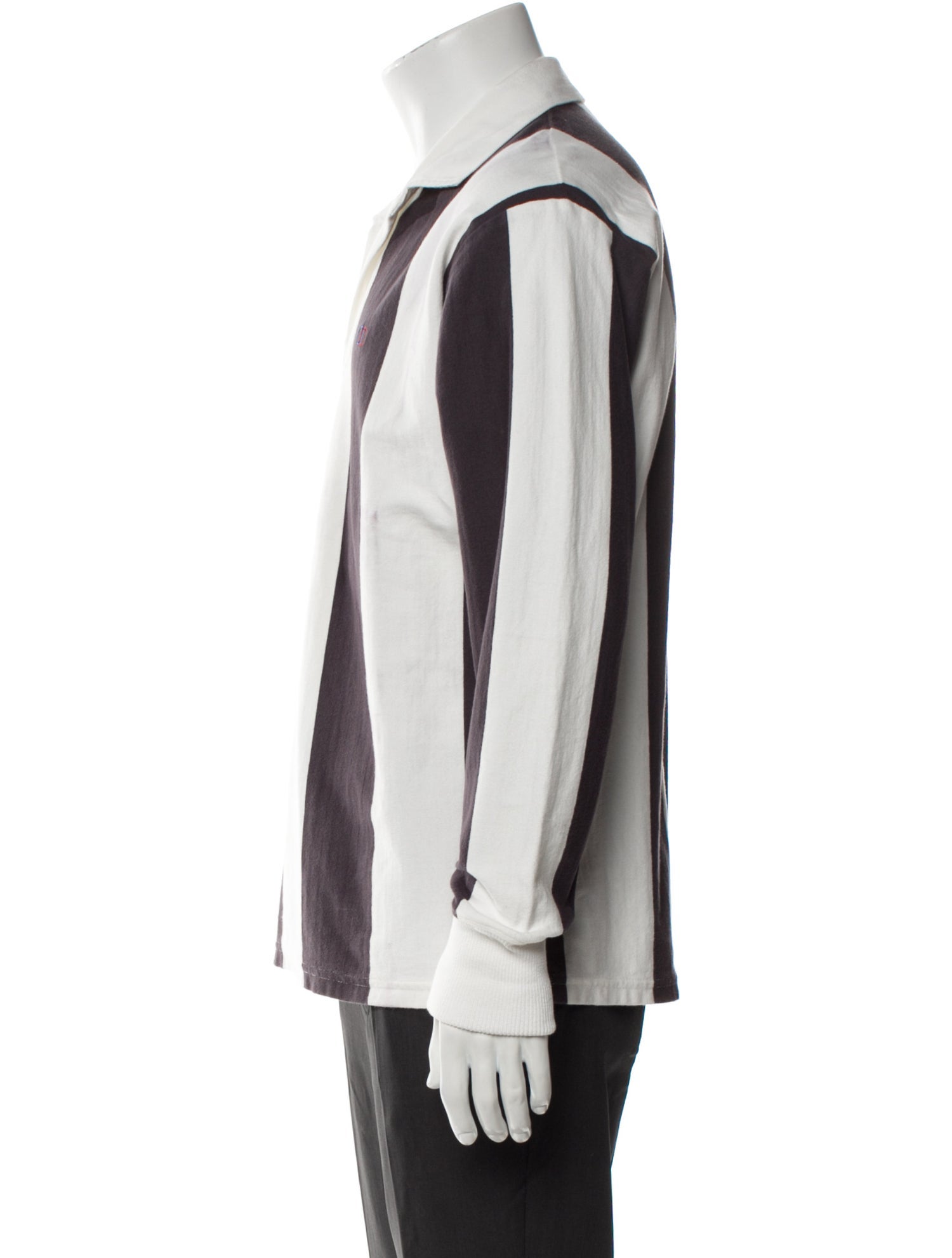 Rowing Blazers V-Neck Long Sleeve Polo Shirt