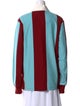 Rowing Blazers Colorblock Pattern Long Sleeve Blouse