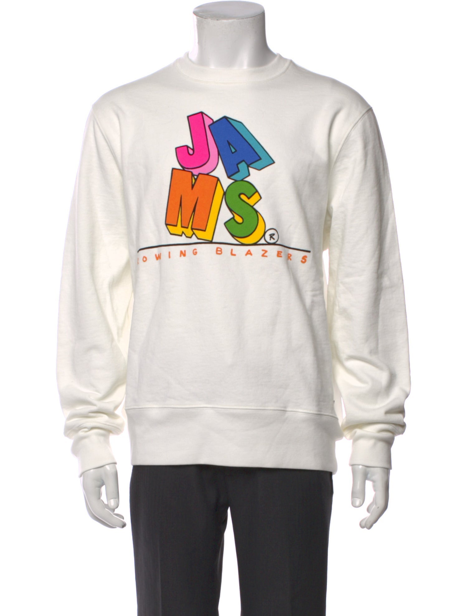 Rowing Blazers Graphic Print Crew Neck Sweatshirt