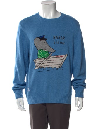 Rowing Blazers Wool Graphic Print Pullover