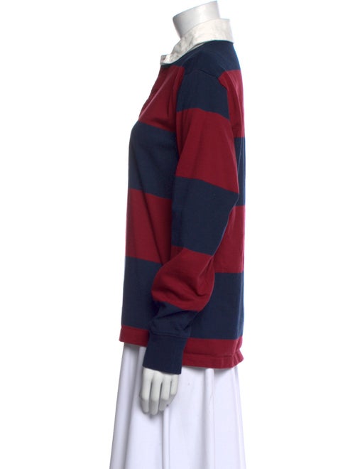 Rowing Blazers Striped Long Sleeve Polo