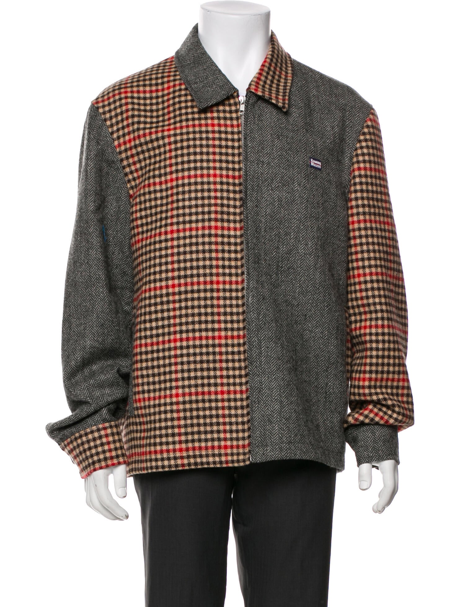 Rowing Blazers Wool Plaid Print Jacket