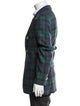 Rowing Blazers Wool Plaid Print Blazer