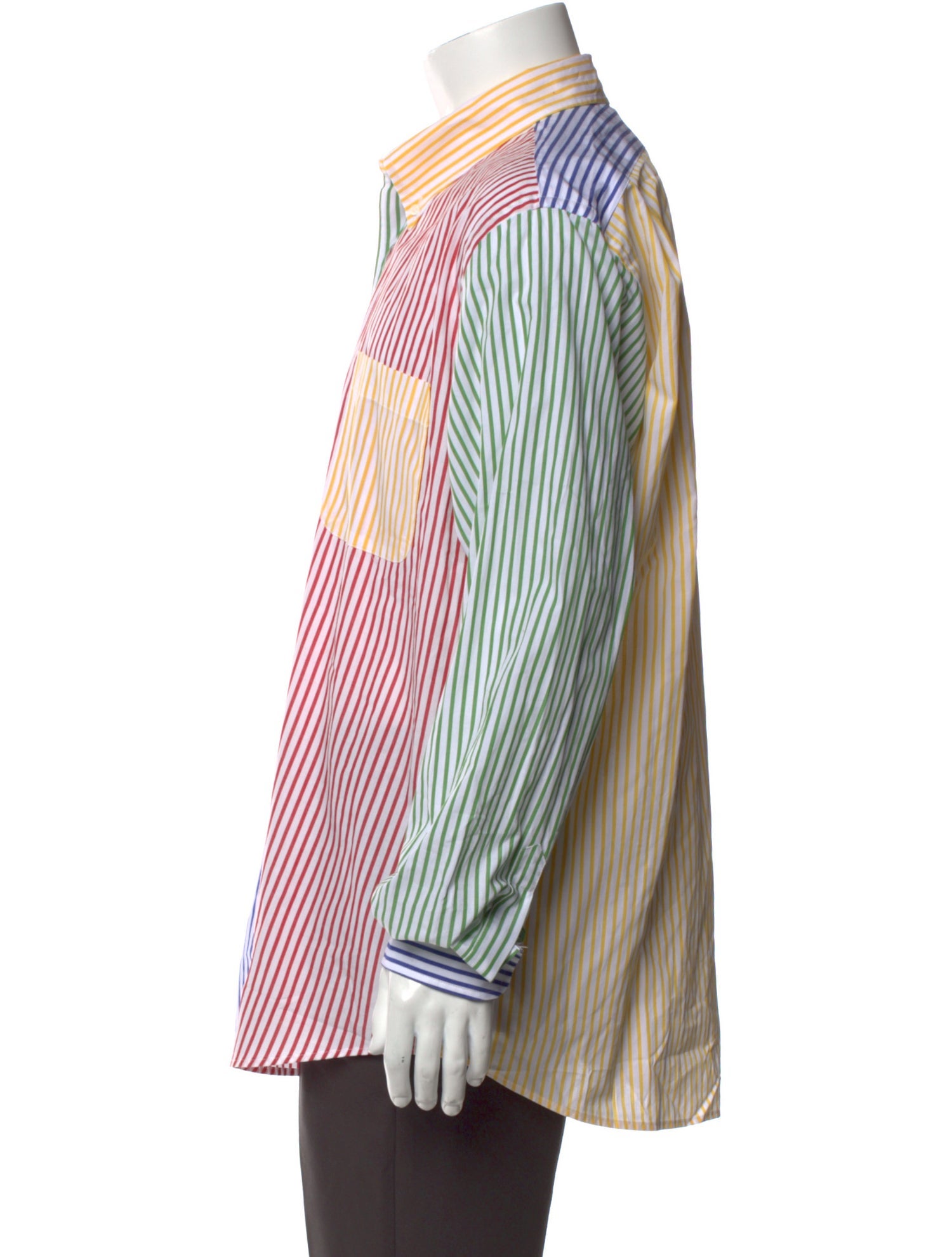 Rowing Blazers Striped Long Sleeve Dress Shirt