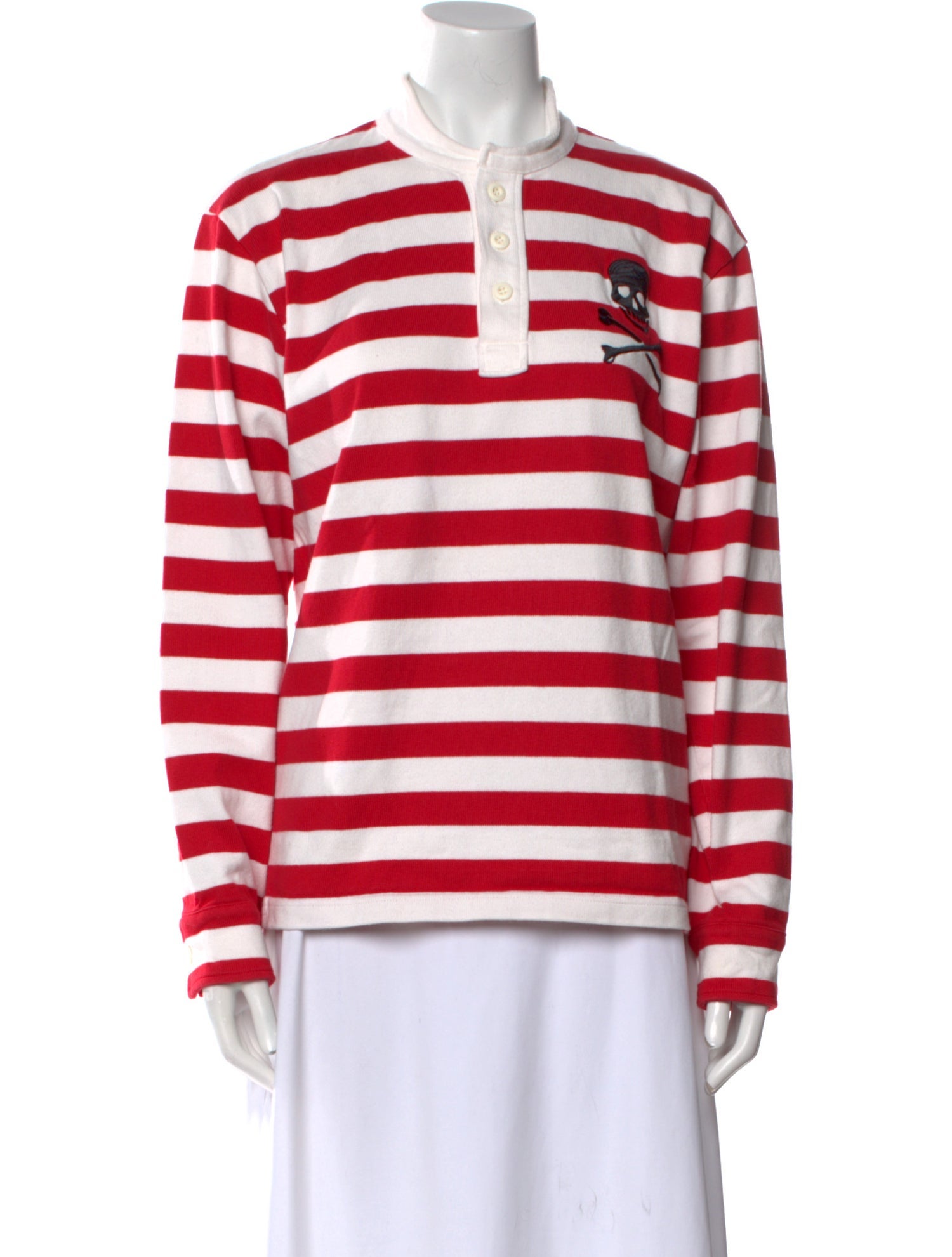 Rowing Blazers Striped Crew Neck Top