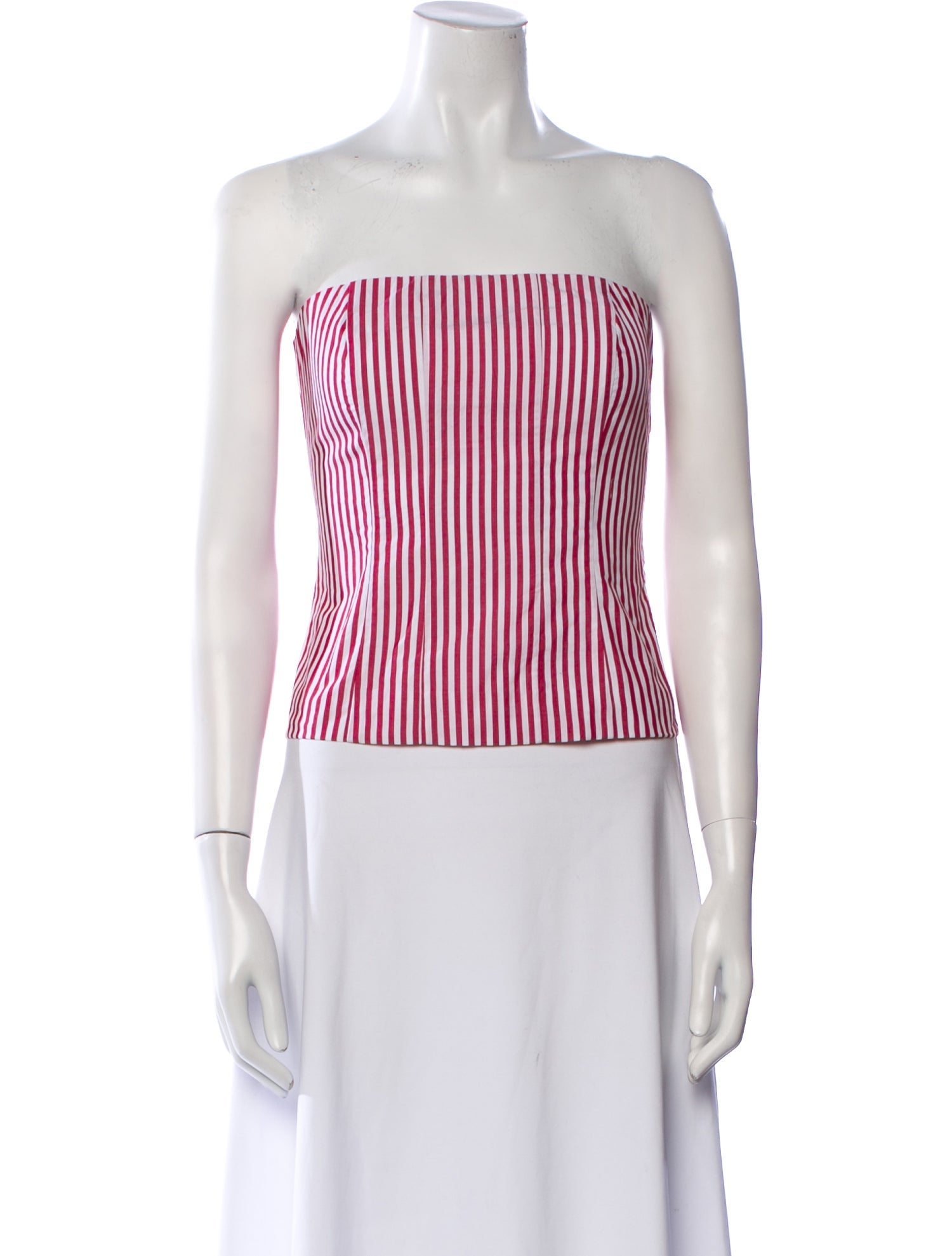 Rowing Blazers Striped Strapless Crop Top w/ Tags