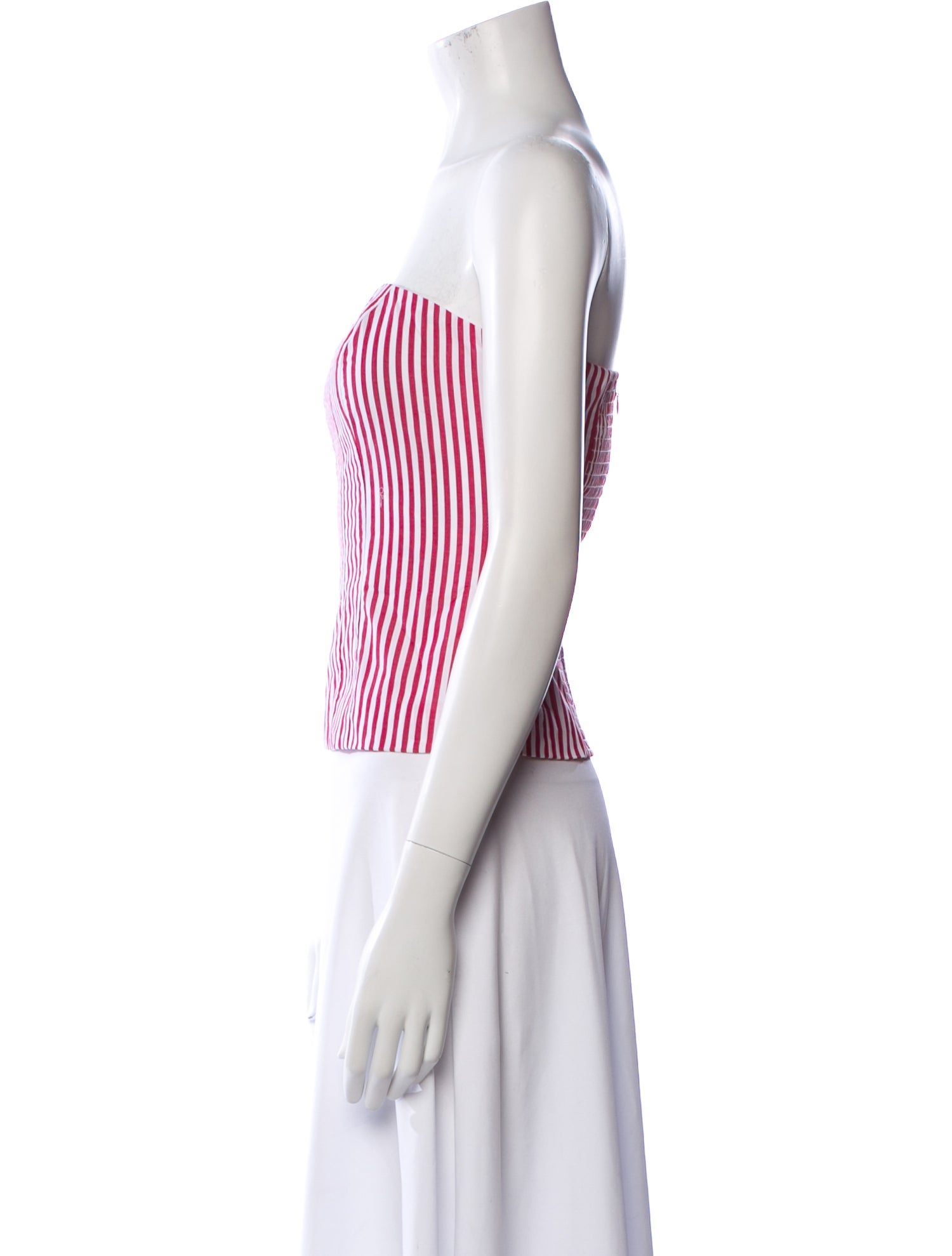 Rowing Blazers Striped Strapless Crop Top w/ Tags
