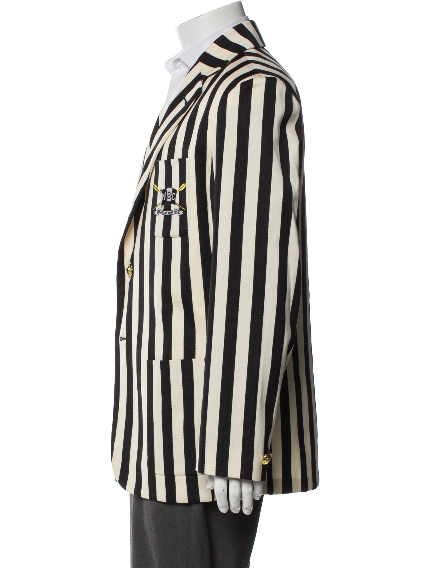 Rowing Blazers Wool Striped Blazer