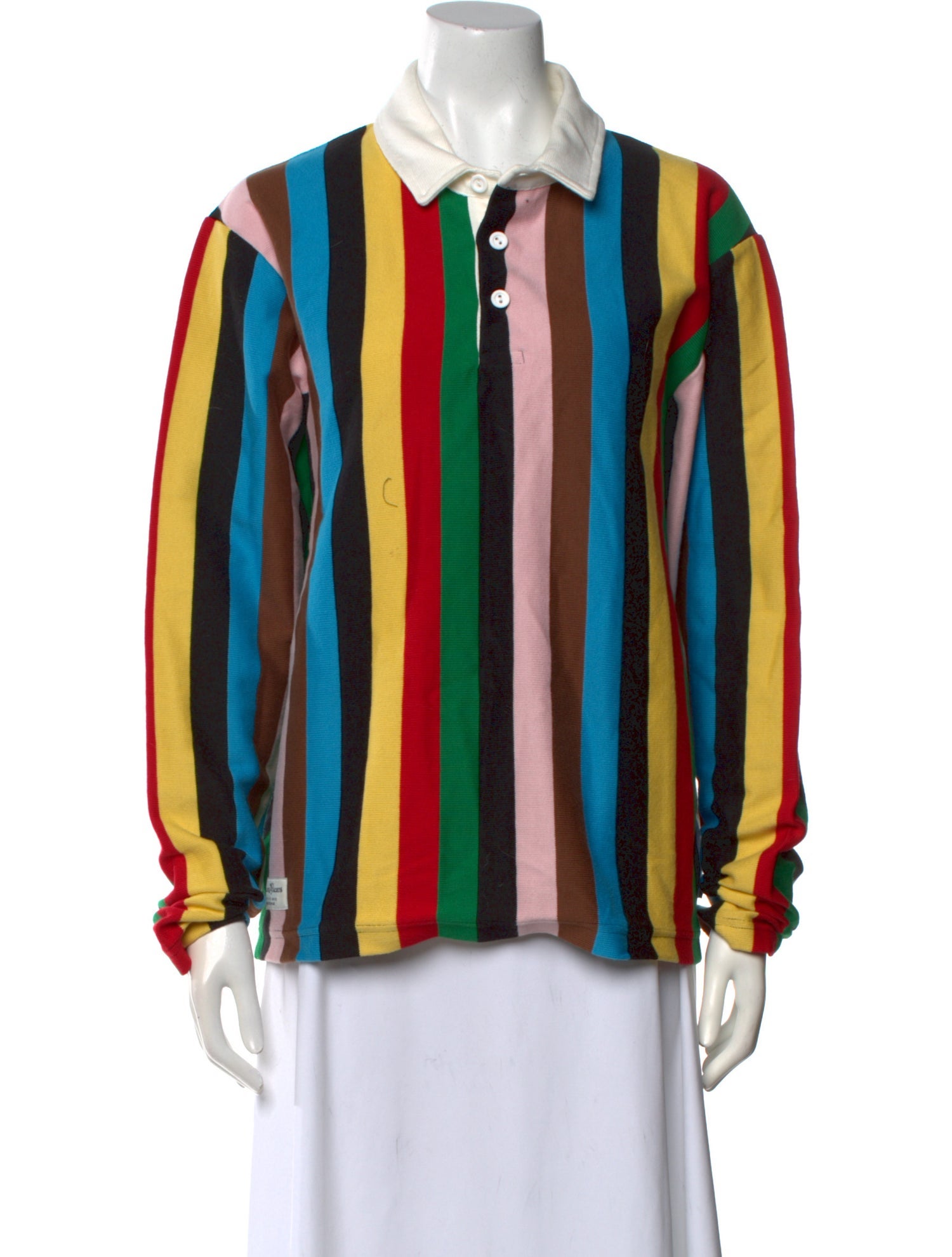 Rowing Blazers Striped Long Sleeve Blouse