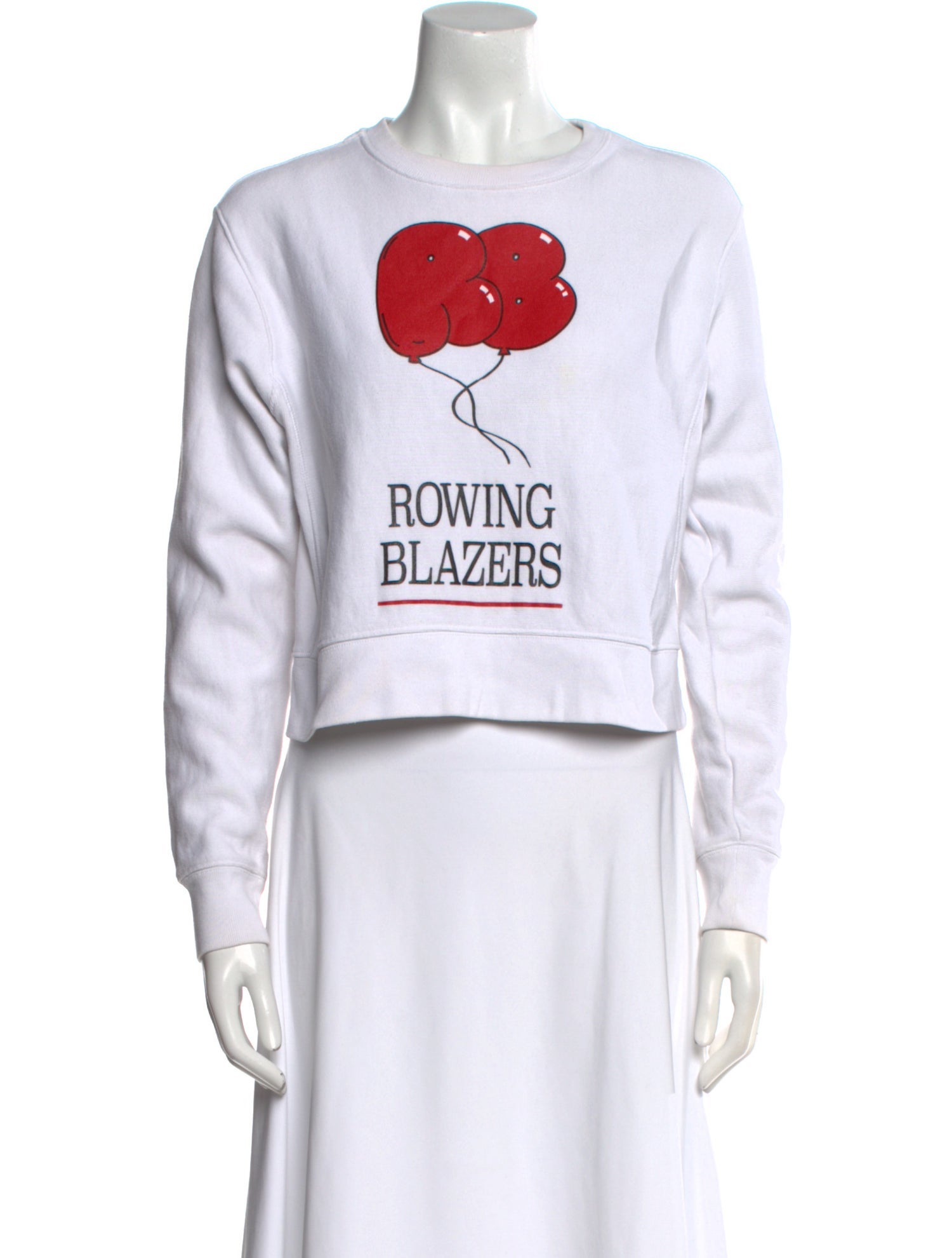 Rowing Blazers Graphic Print Crew Neck Sweatshirt