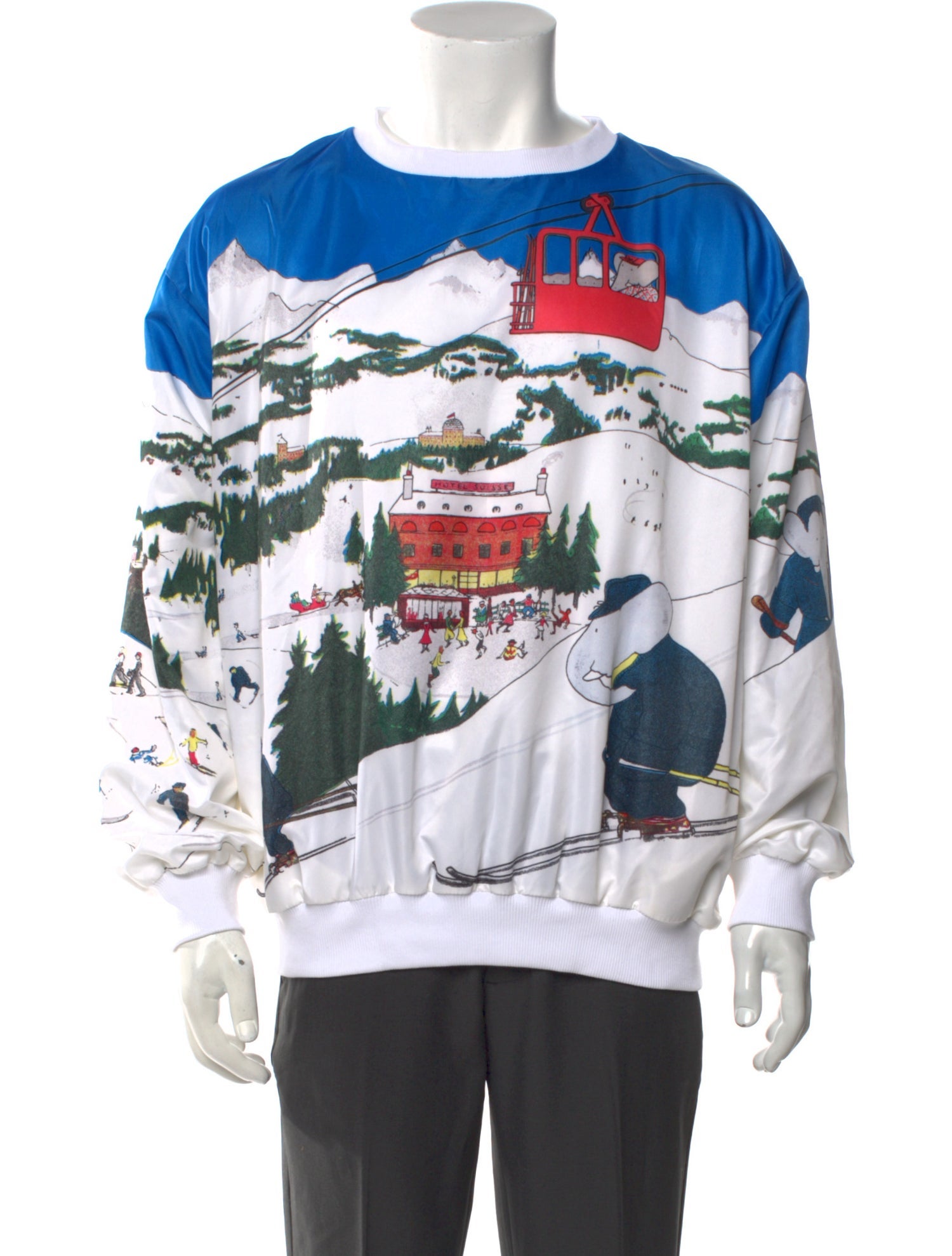 Rowing Blazers Graphic Print Crew Neck Sweatshirt