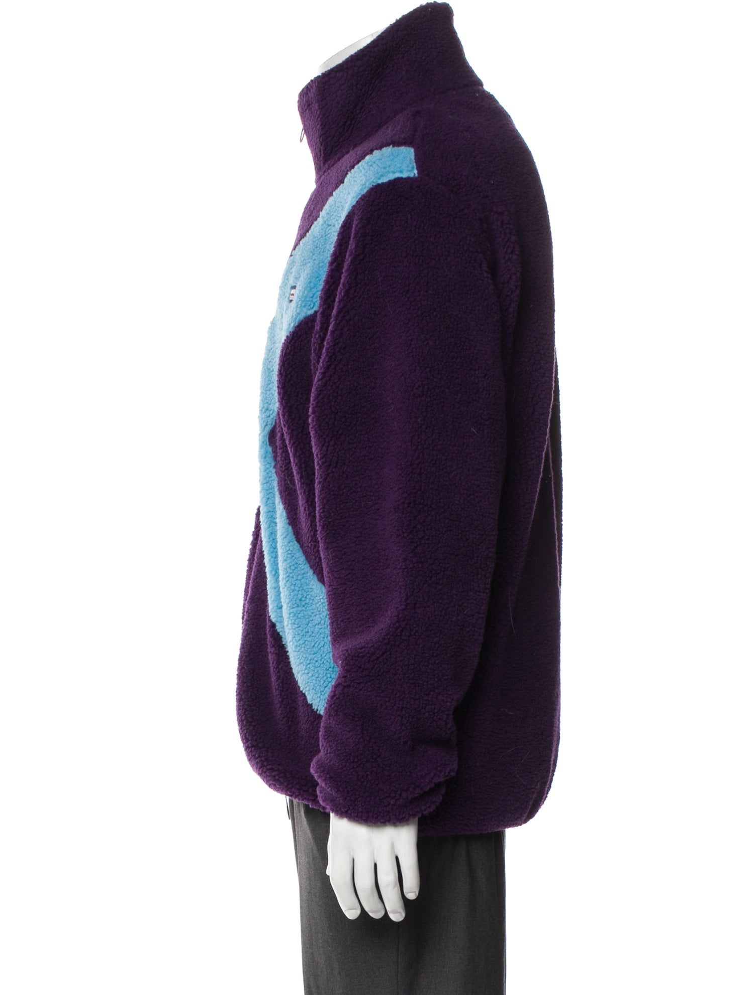 Rowing Blazers Patterned Mock Neck Sweatshirt