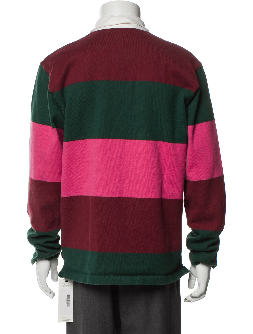 Rowing Blazers Colorblock Pattern Collar Polo Shi… - image 3