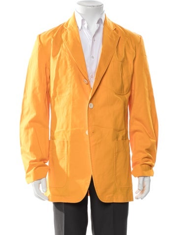 Pre-owned Rowing Blazers Overcoat In Yellow