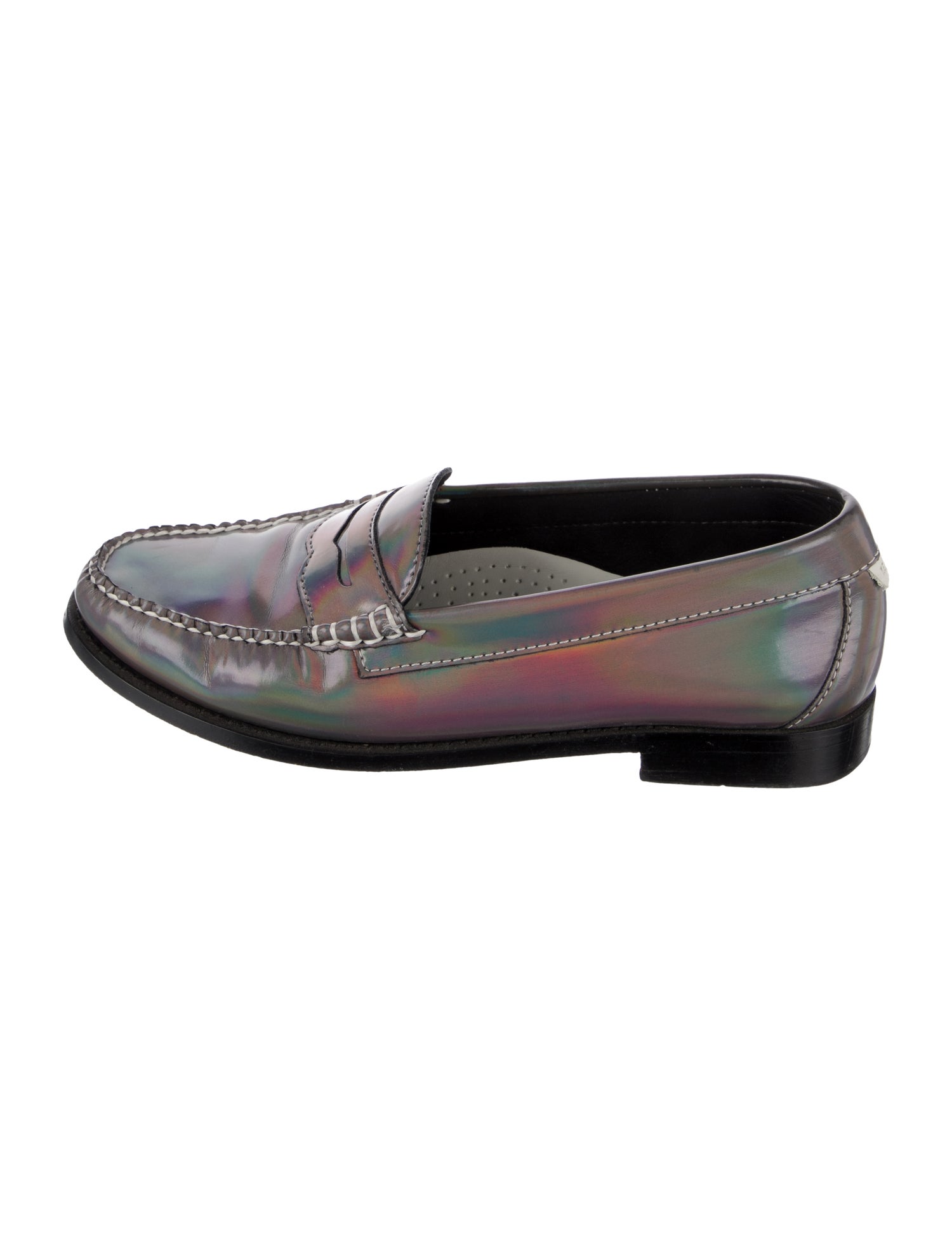 Re/Done + Weejuns Leather Tie-Dye Print Loafers