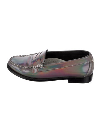 Re/Done + Weejuns Leather Tie-Dye Print Loafers