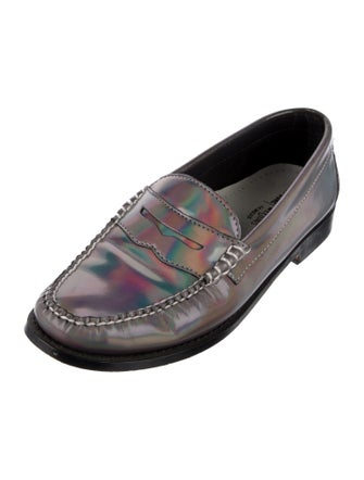 Re/Done + Weejuns Leather Tie-Dye Print Loafers