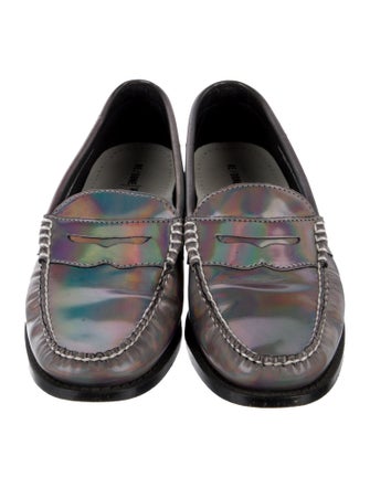 Re/Done + Weejuns Leather Tie-Dye Print Loafers