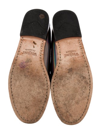 Re/Done + Weejuns Leather Tie-Dye Print Loafers