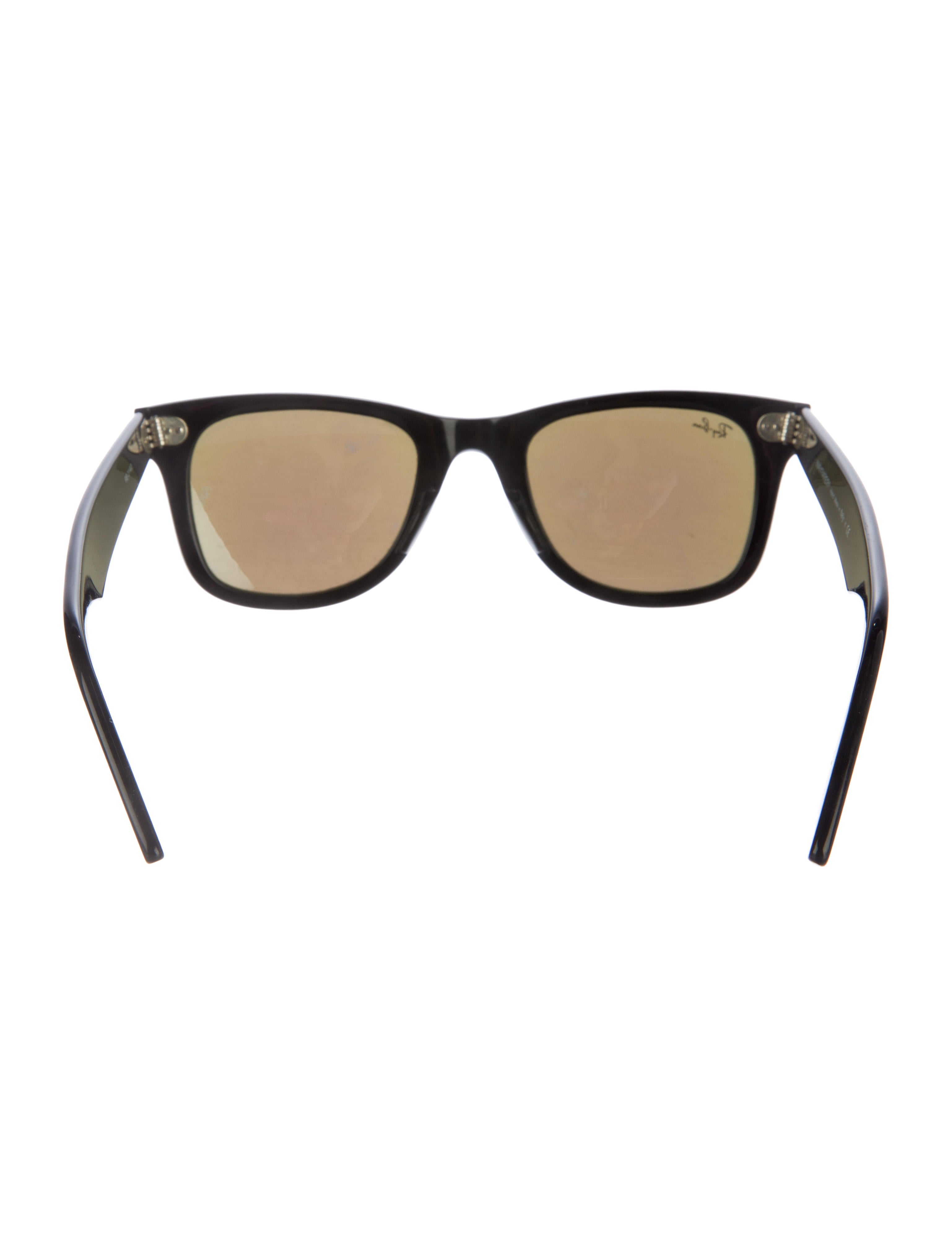 RayBan Reflective Lens Wayfarer Sunglasses Accessories WRX25969 The RealReal