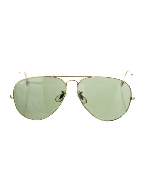 Ray-Ban Vintage Aviator Sunglasses Gold