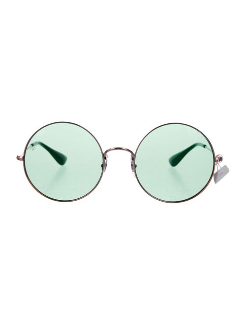 Ray-Ban Round Tinted Sunglasses Gold
