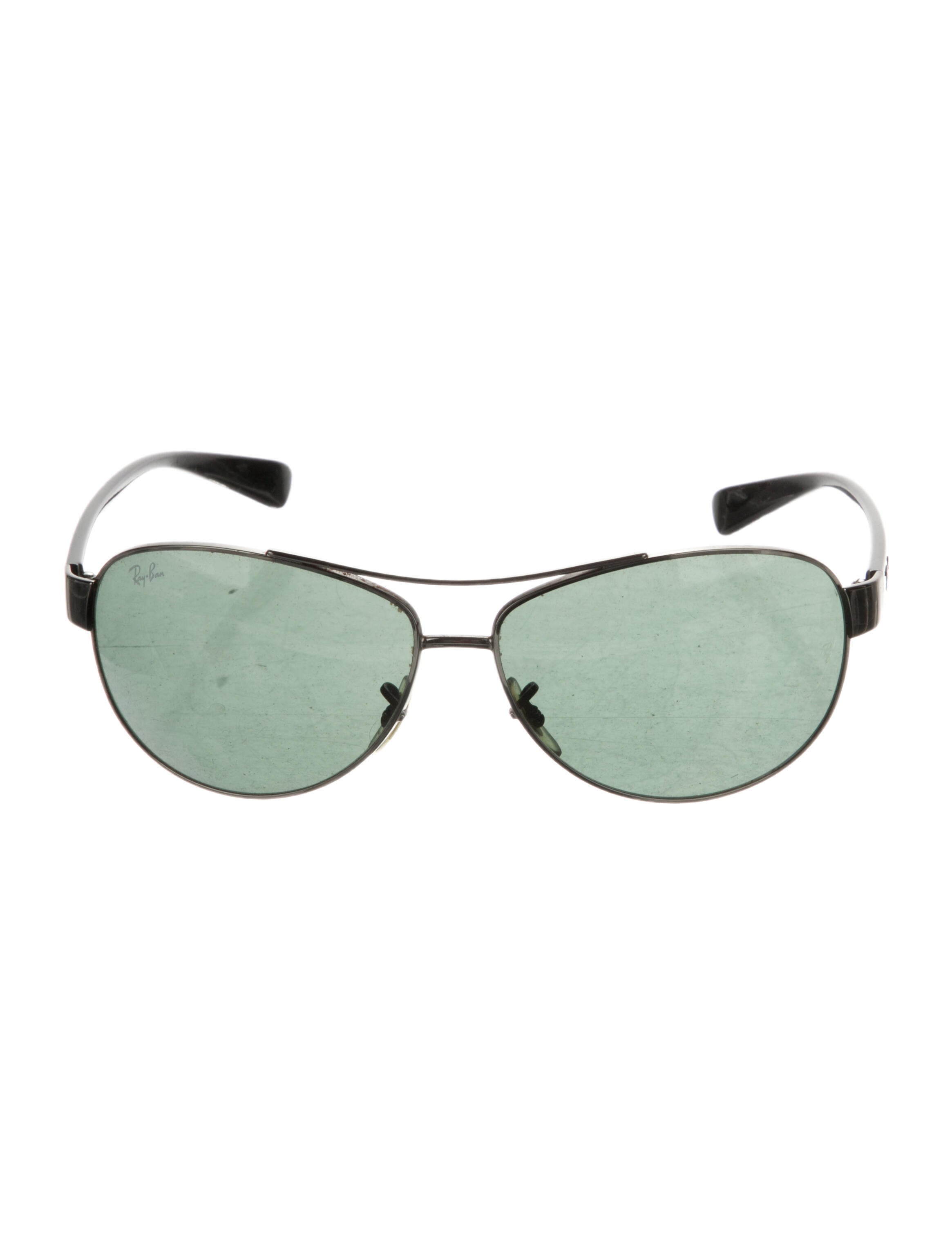 RayBan Cockpit Aviator Sunglasses Black Sunglasses, Accessories