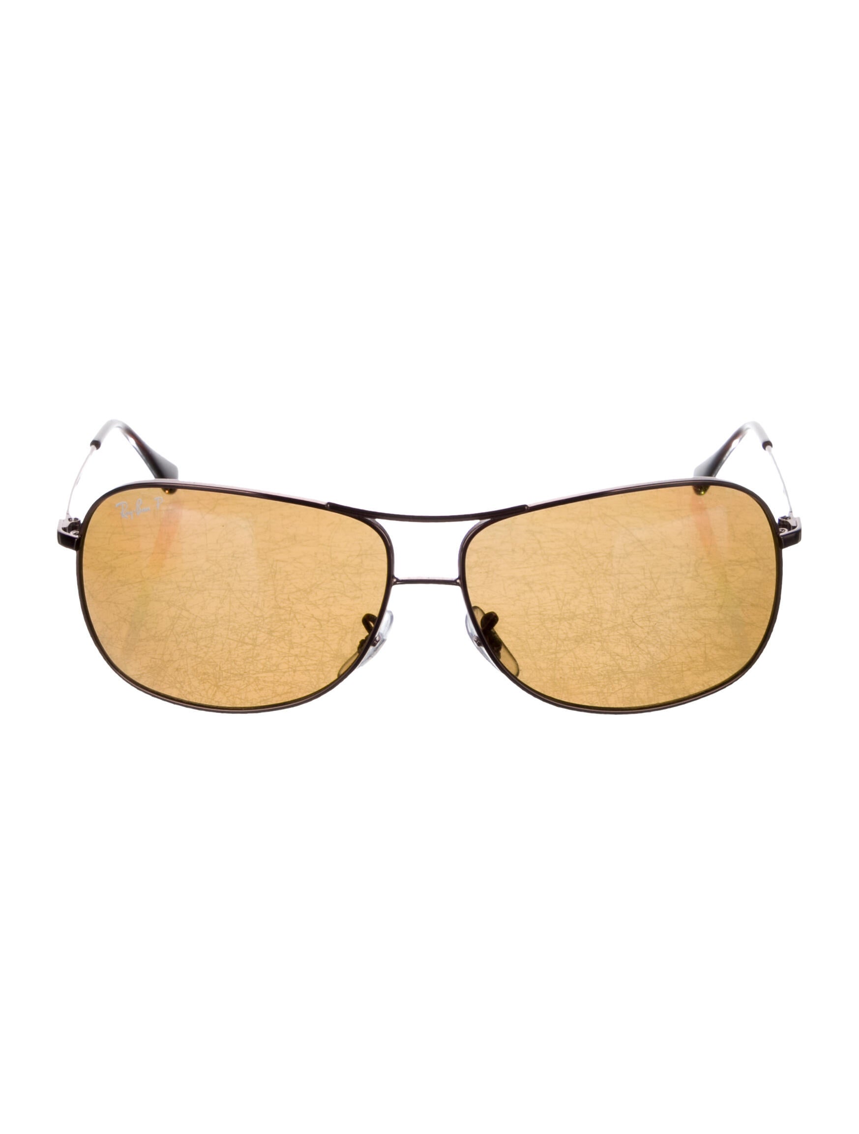 RayBan Aviator Tinted Sunglasses Brown Sunglasses, Accessories