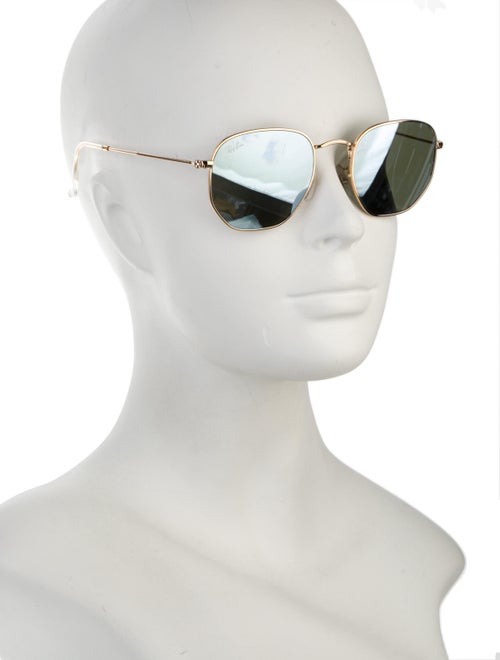 Ray-Ban Hexagonal Flat Lenses Square Sunglasses