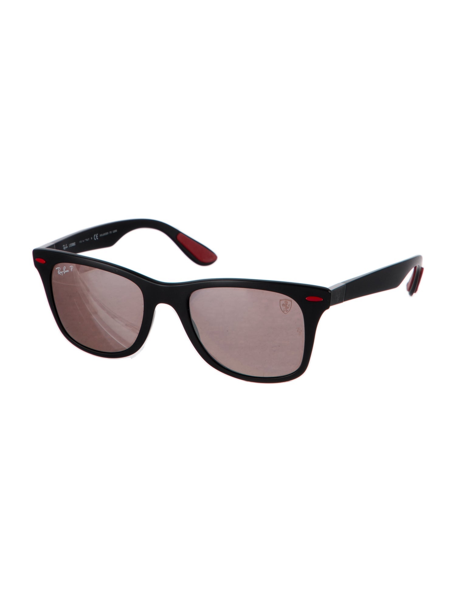 Ray Ban x Scuderia Ferrari Wayfarer Mirrored Sunglasses