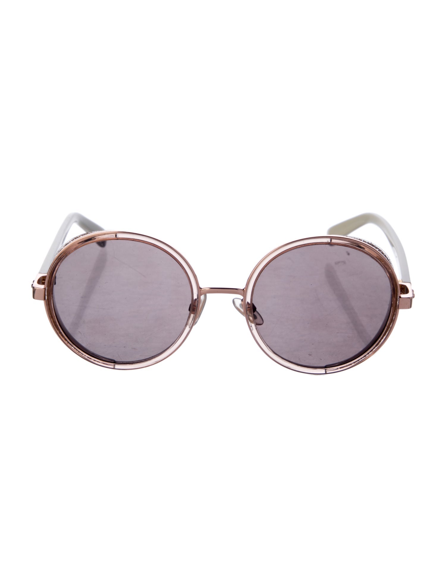 Jimmy Choo Round Tinted Sunglasses