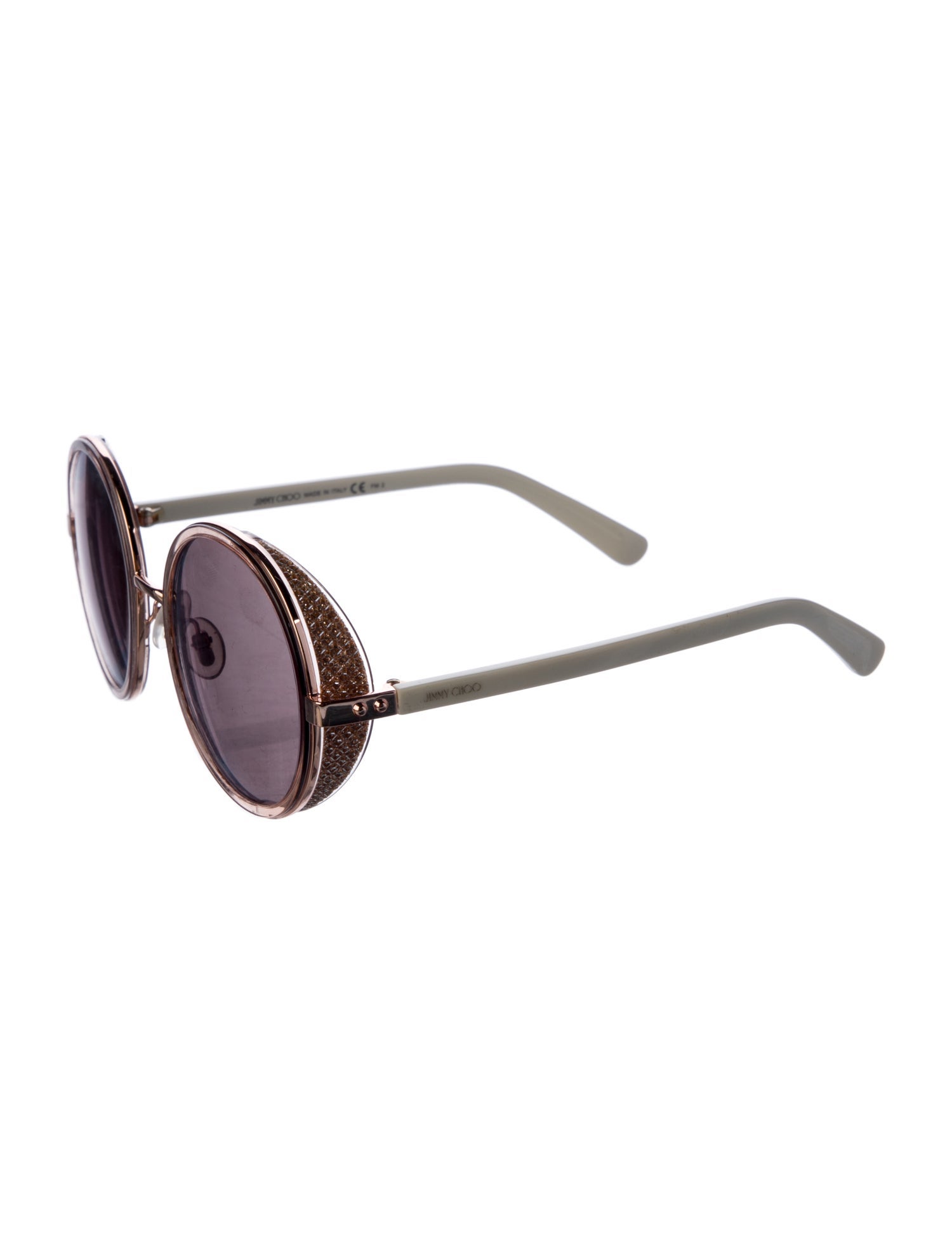 Jimmy Choo Round Tinted Sunglasses