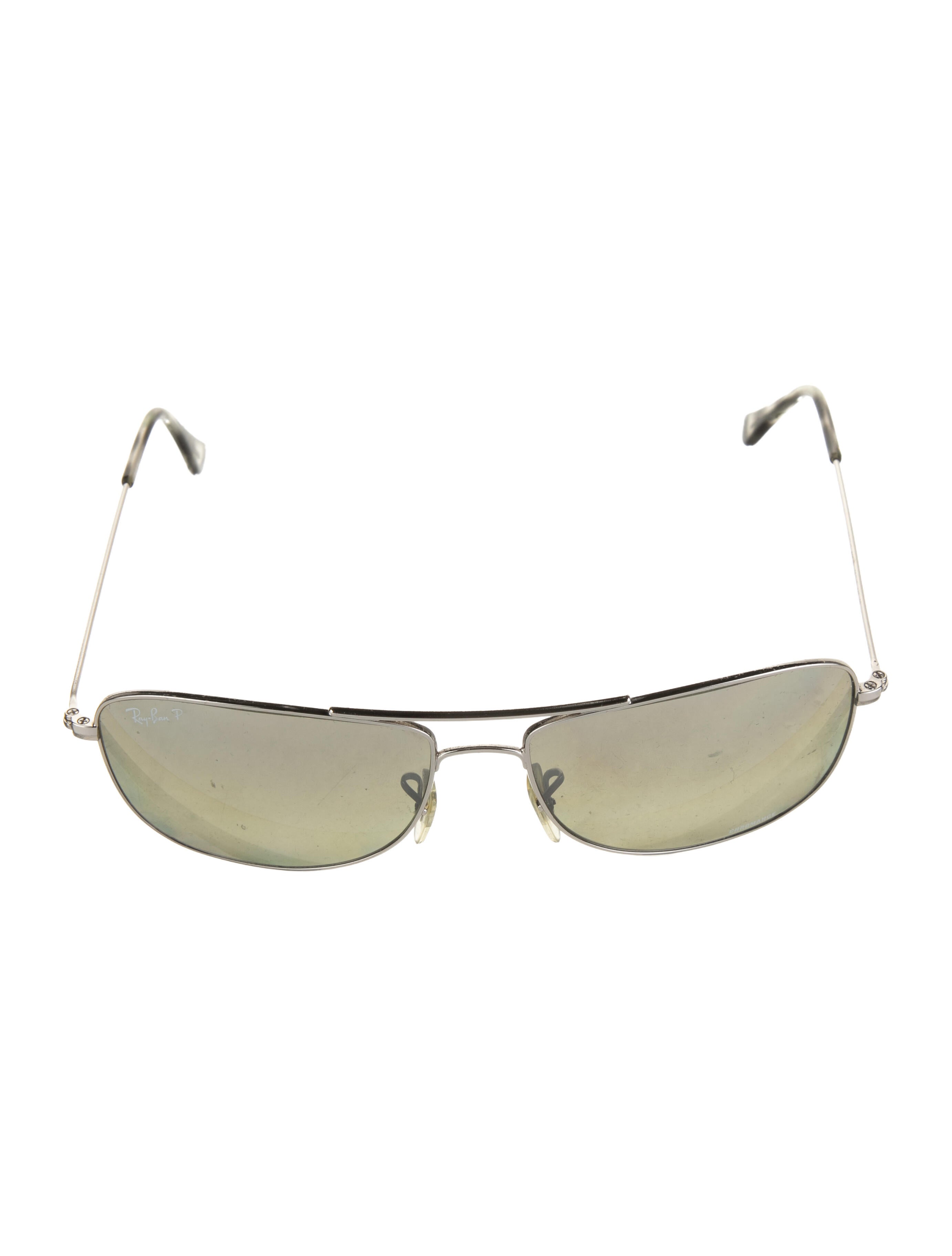 Ray-Ban Chromance Aviator Sunglasses Cat-Eye Sunglasses