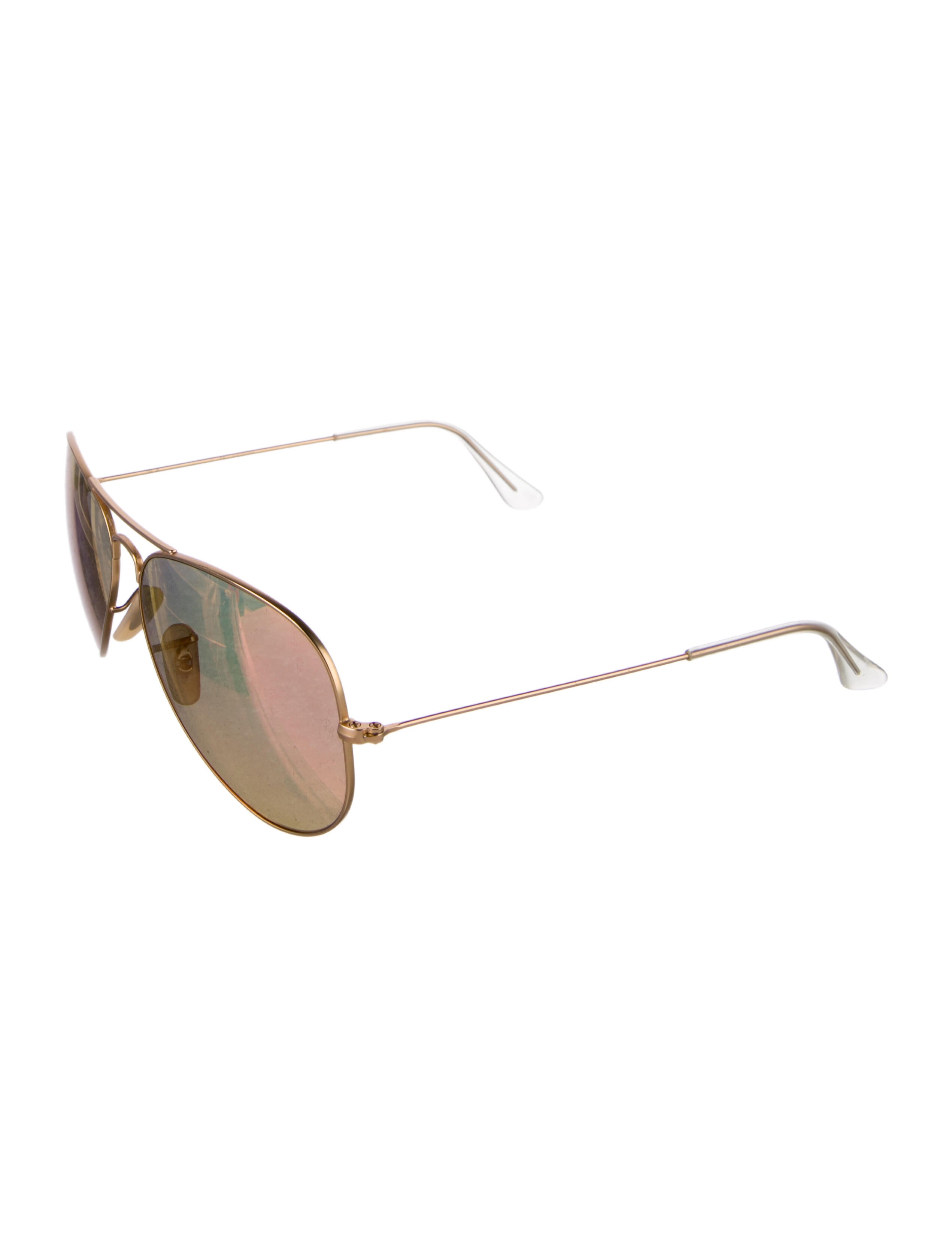 Ray-Ban Aviator Mirrored Sunglasses