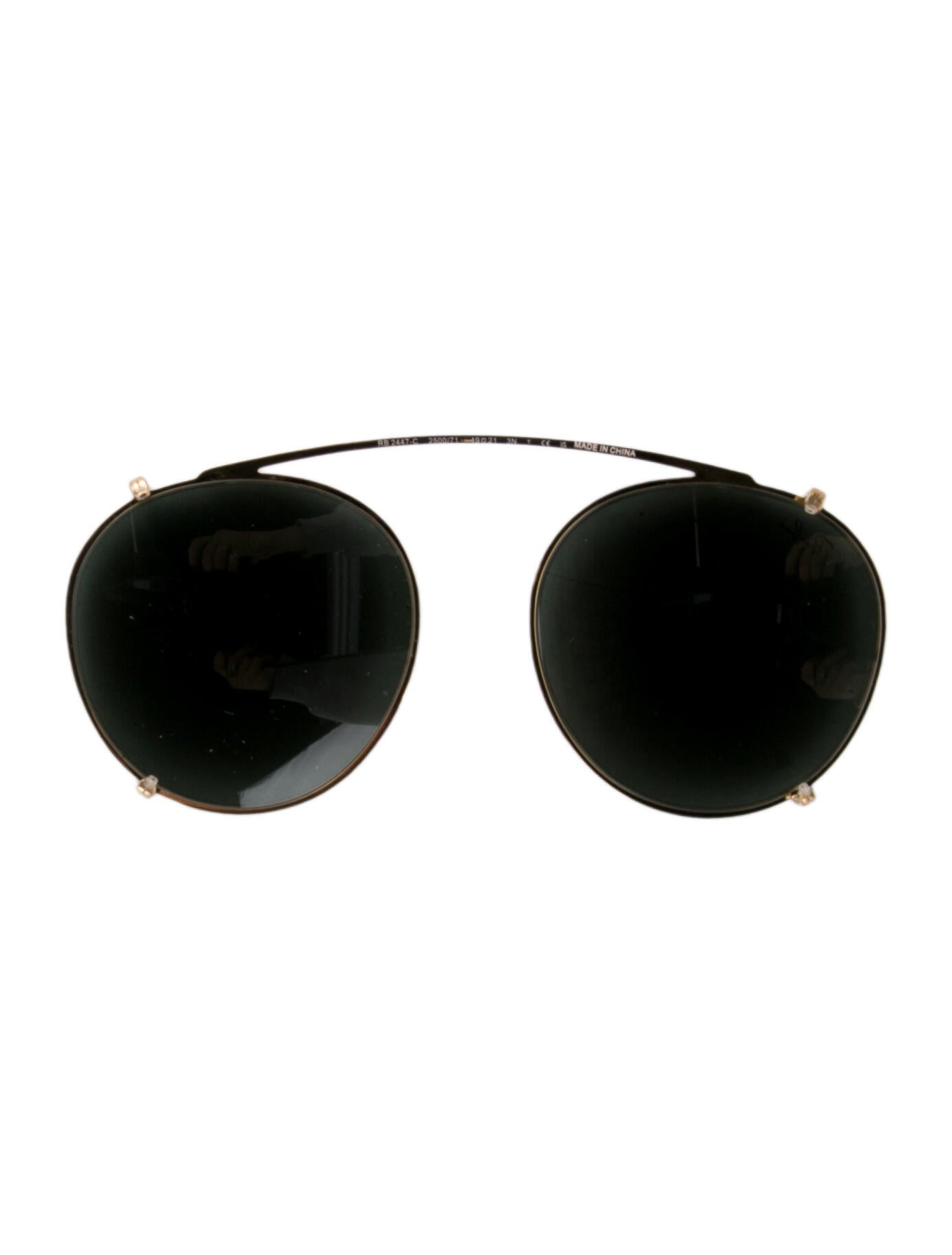 Ray-Ban Fleck Clip-On Aviator Sunglasses