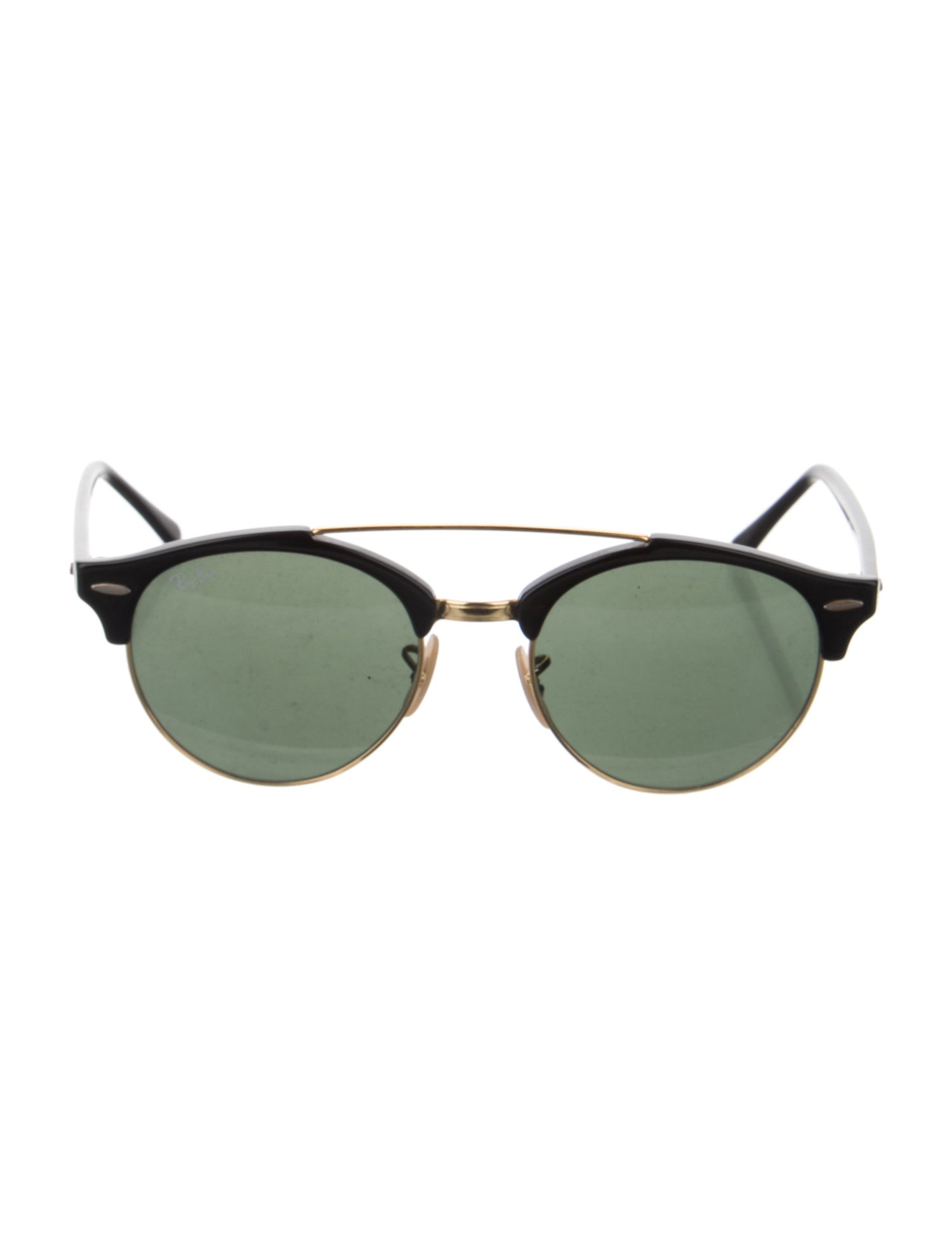 Ray-Ban Double Bridge Clubround Aviator Sunglasses