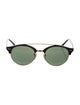 Ray-Ban Double Bridge Clubround Aviator Sunglasses