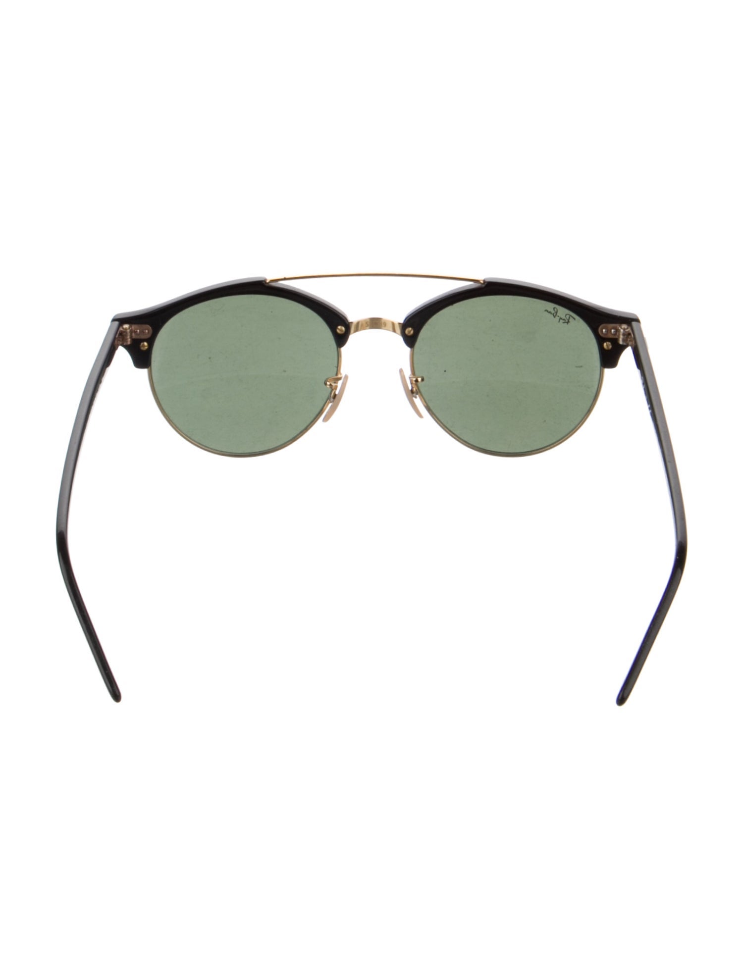 Ray-Ban Double Bridge Clubround Aviator Sunglasses