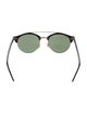 Ray-Ban Double Bridge Clubround Aviator Sunglasses