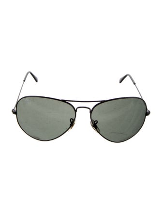 Ray-Ban Tinted Large Metal Aviator Sunglasses