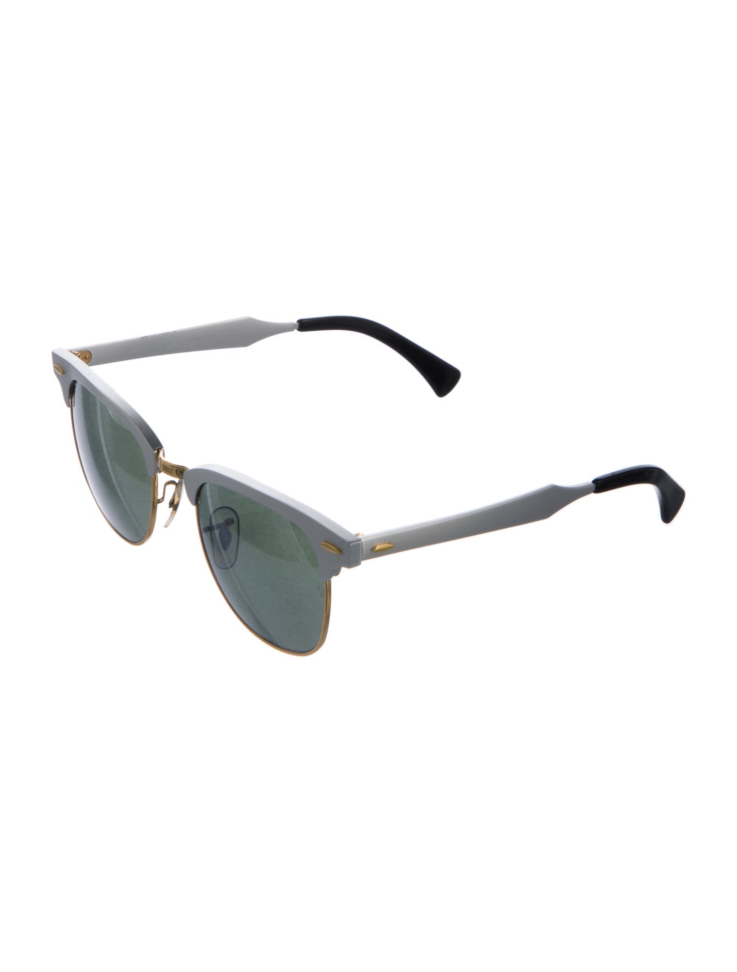 Ray-Ban Clubmaster Aluminum Wayfarer Sunglasses