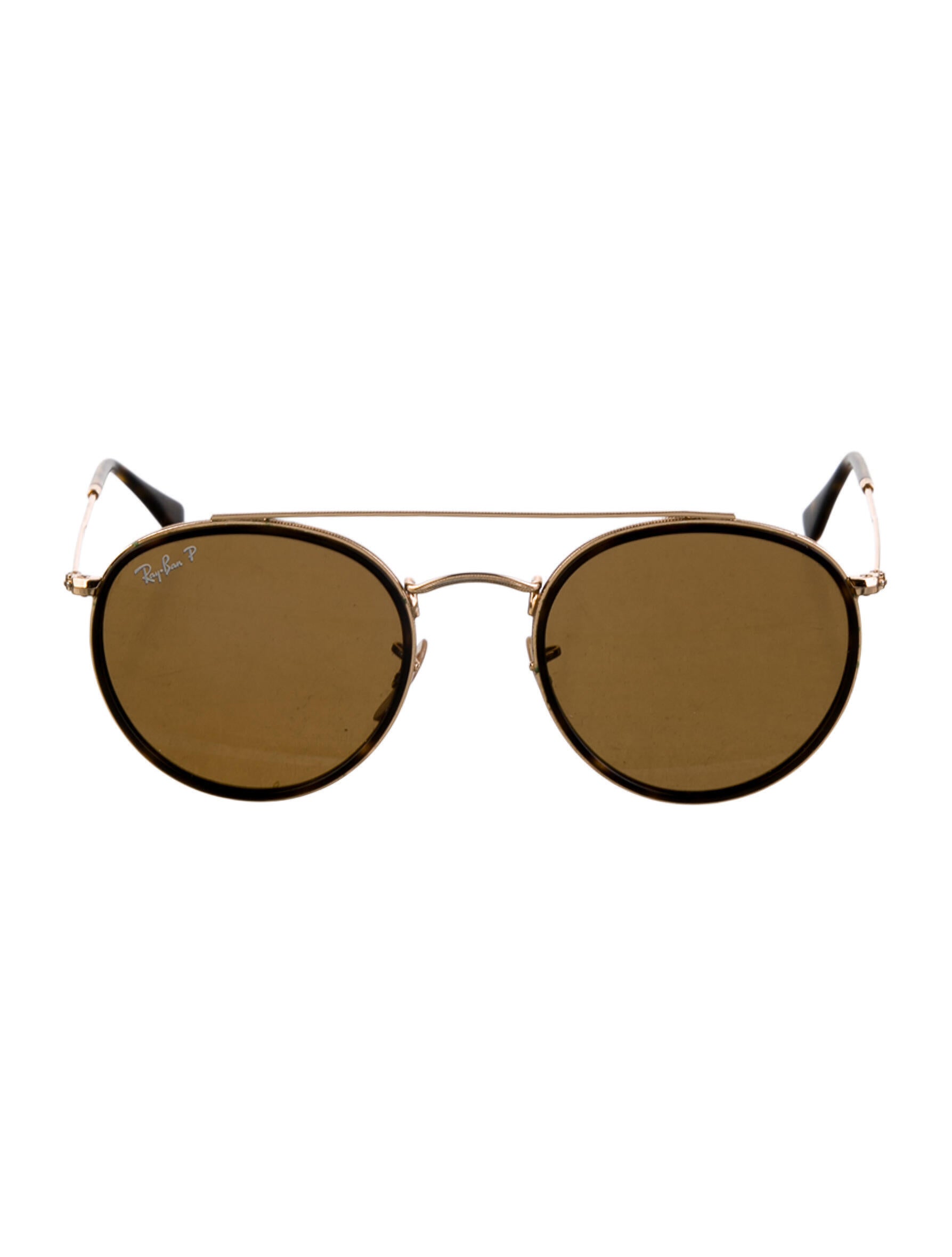 Ray-Ban Double Bridge Round Sunglasses