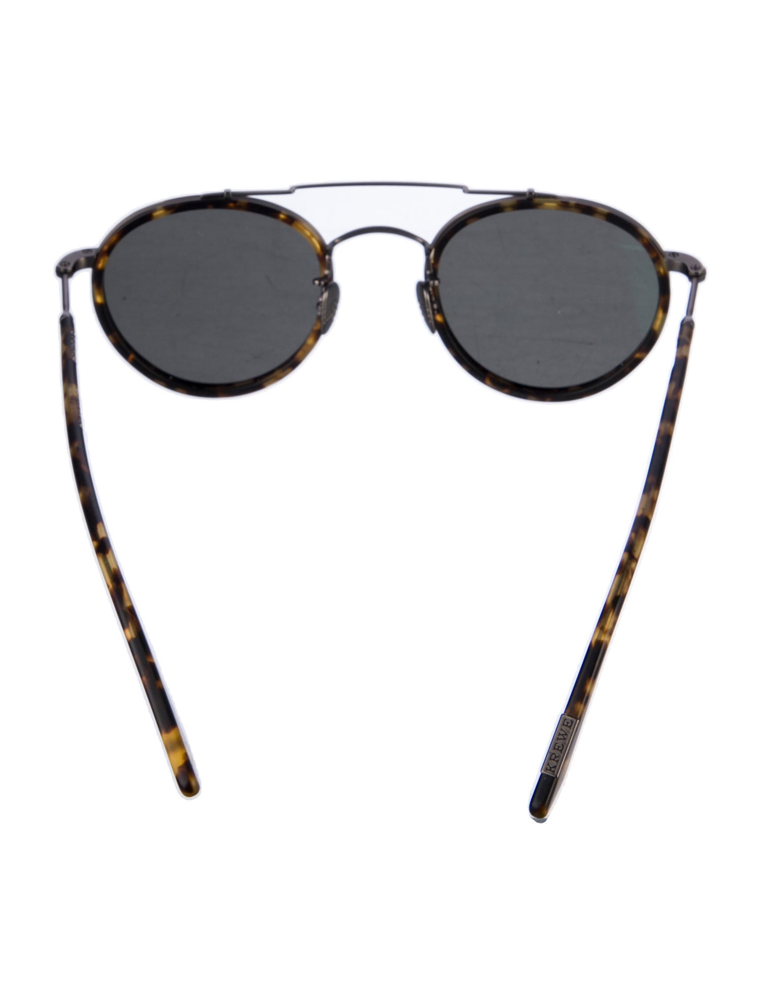Krewe Round Tinted Sunglasses