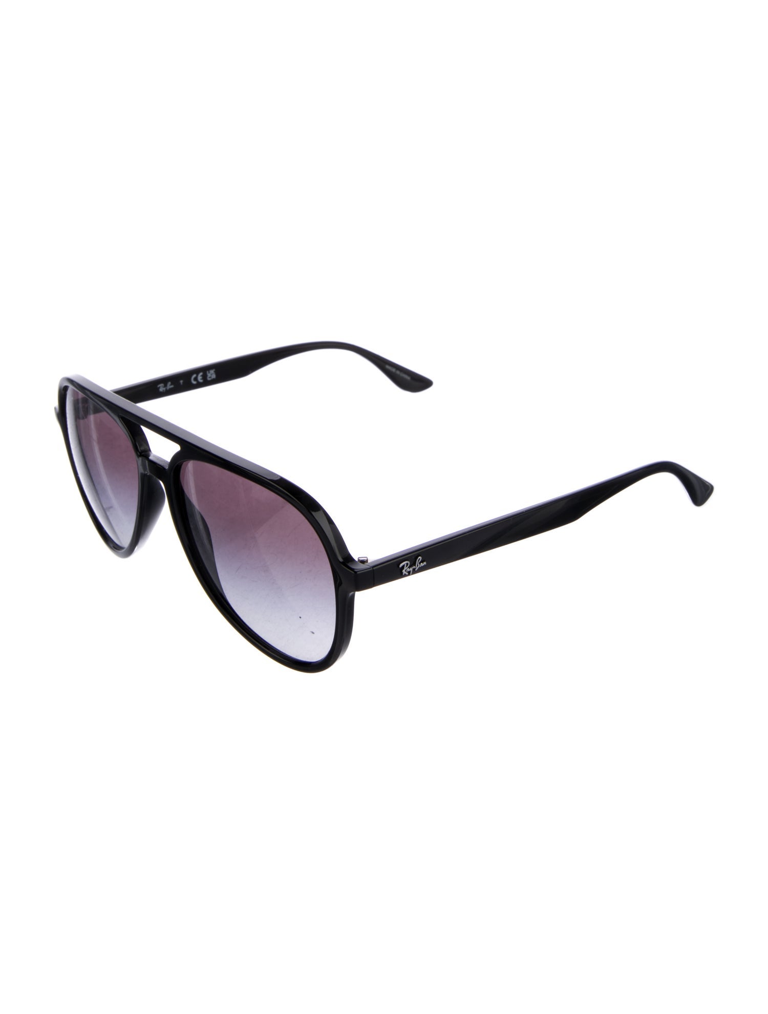Ray-Ban Signature Logo Aviator Sunglasses