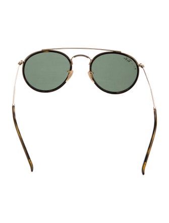 Ray-Ban Double Bridge Round Sunglasses Round Sunglasses