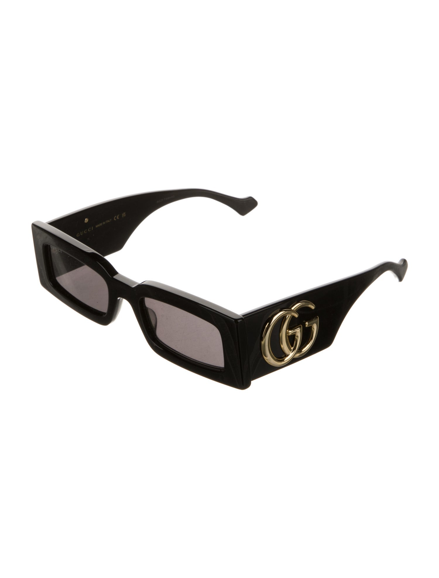 Gucci Double G Logo Square Sunglasses