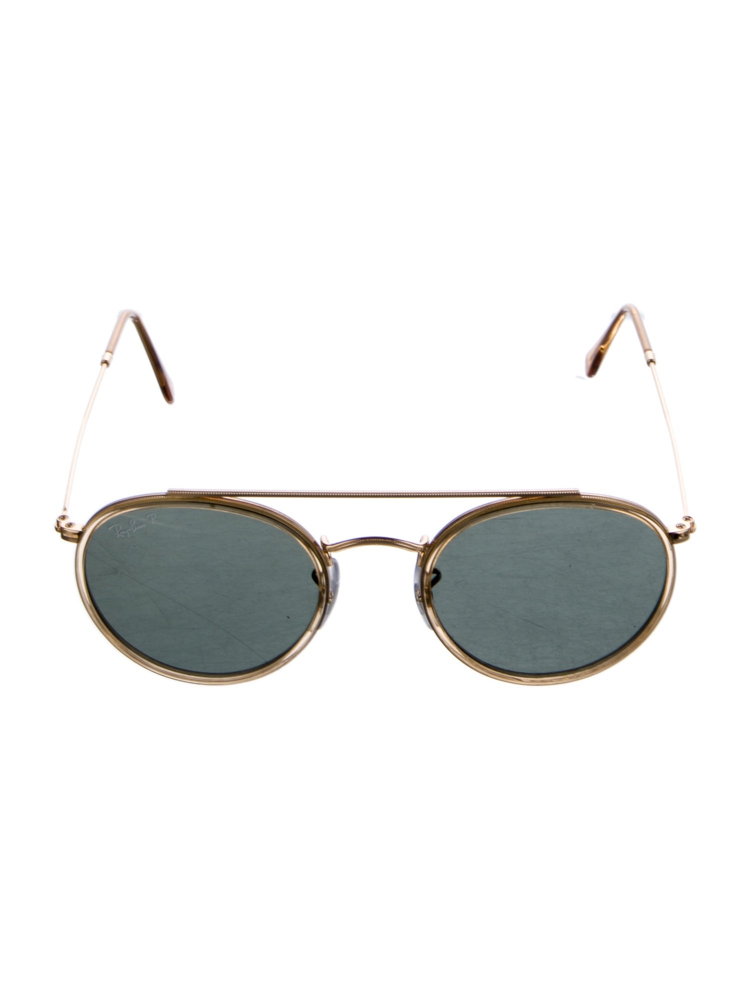 Ray-Ban Double Bridge Round Sunglasses